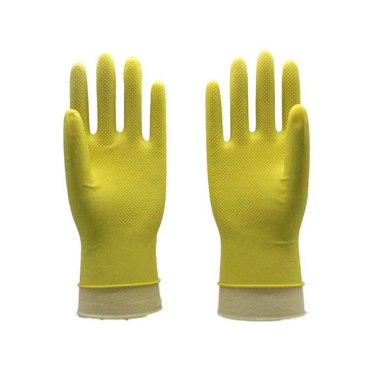 GENERAL PURPOSE LATEX REUSABLE GLOVES - DIP LINED | HLD082