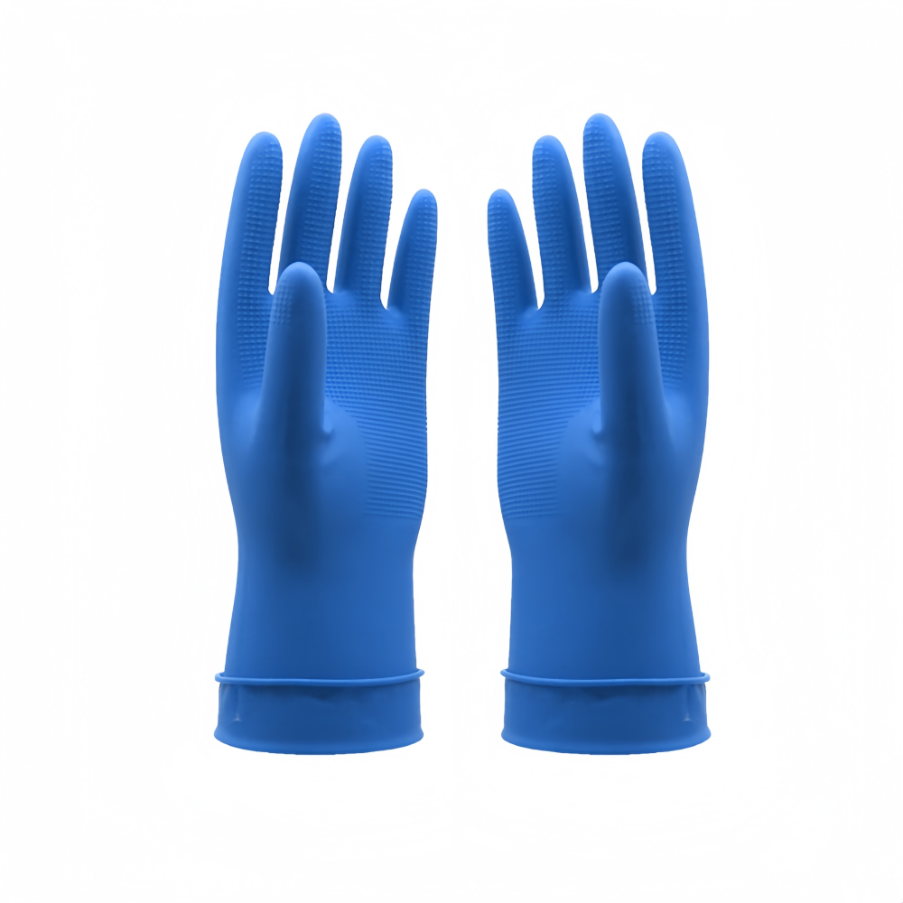 GENERAL PURPOSE LATEX REUSABLE GLOVES - UNLINED | HLU083