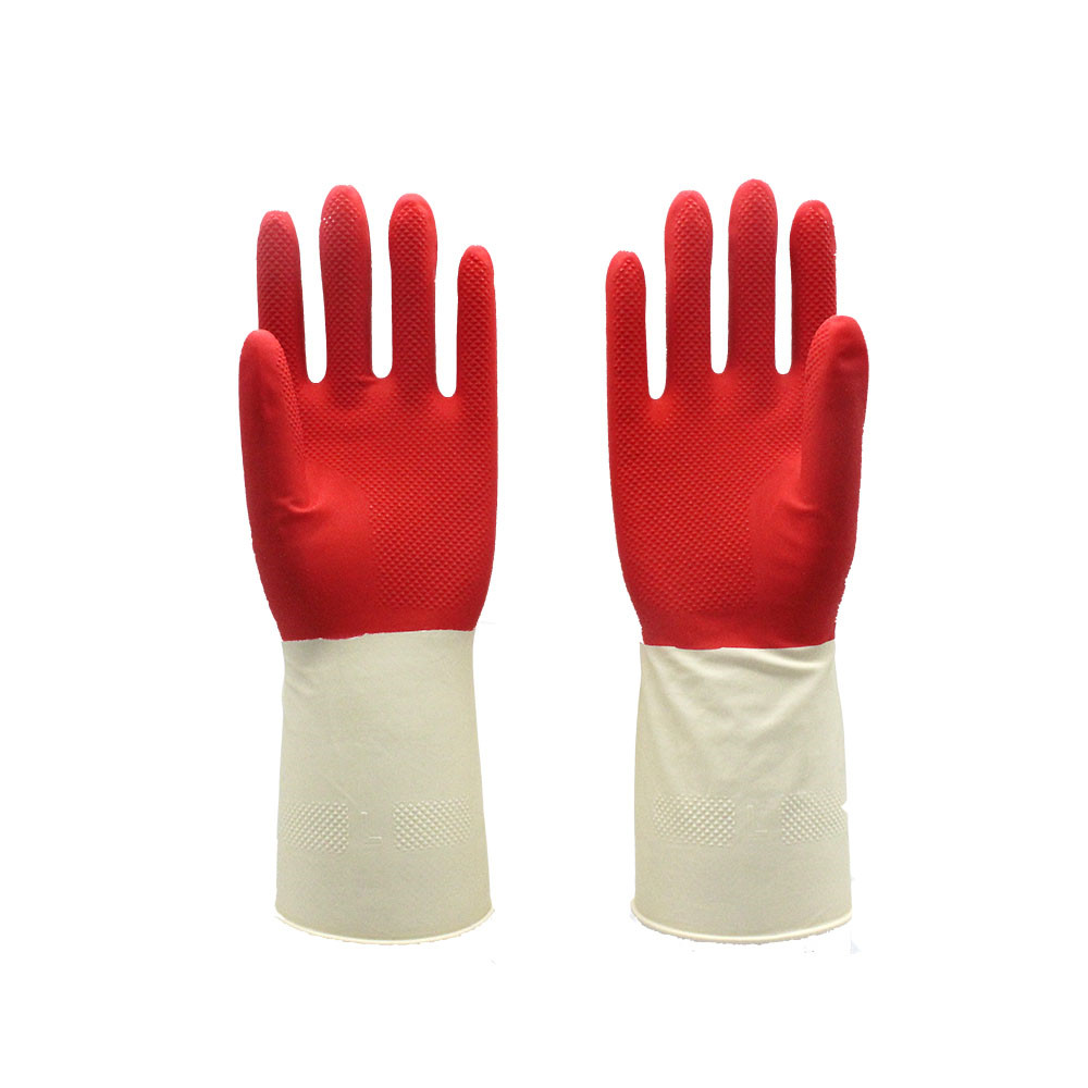GENERAL PURPOSE LATEX REUSABLE GLOVES - BIO-COLOR | HLBC084