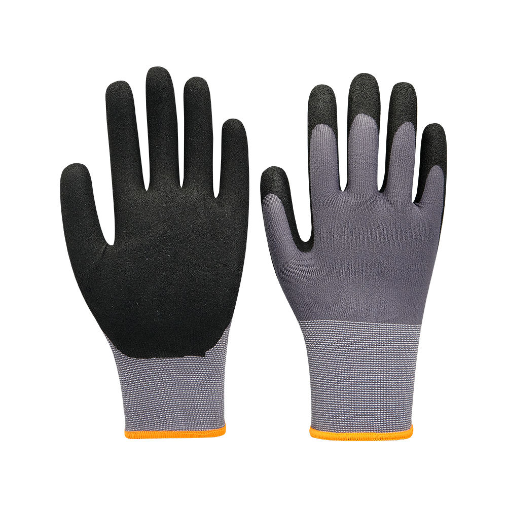 NITRILE COATED GLOVES
