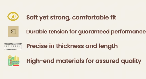 How can you tell if a pair of gloves meets quality standards?