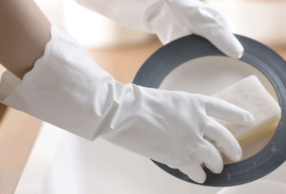 PVC MULTIPLE-PURPOSE WATERPROOF GLOVES - FLEECE LINED | HPF - 088