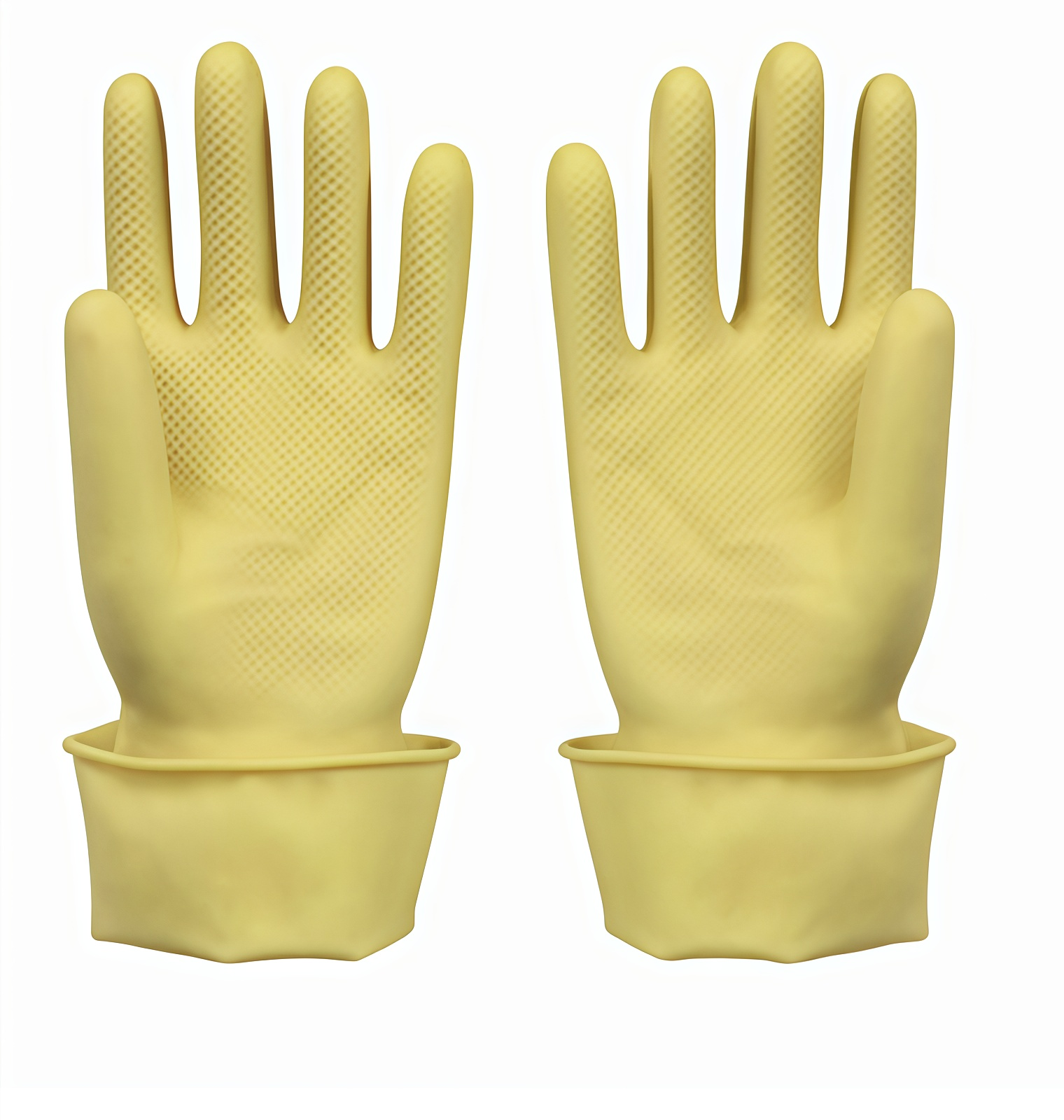 INDUSTRIAL NATURAL LATEX GLOVES INNER UNLINED