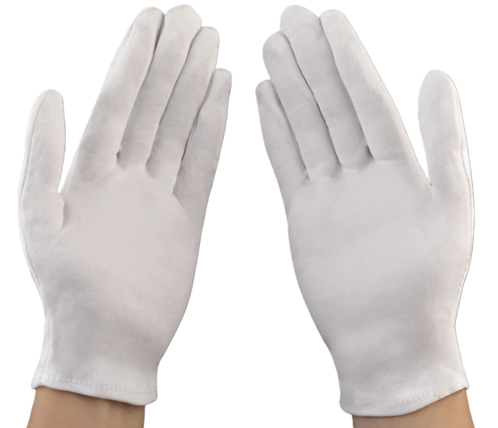COTTON CLOTH JEWELLERY GLOVES